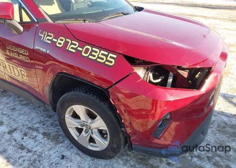 2021 Toyota Rav4 Hybrid Xle from USA, damaged, VIN 4T3RWRFV3MU044363